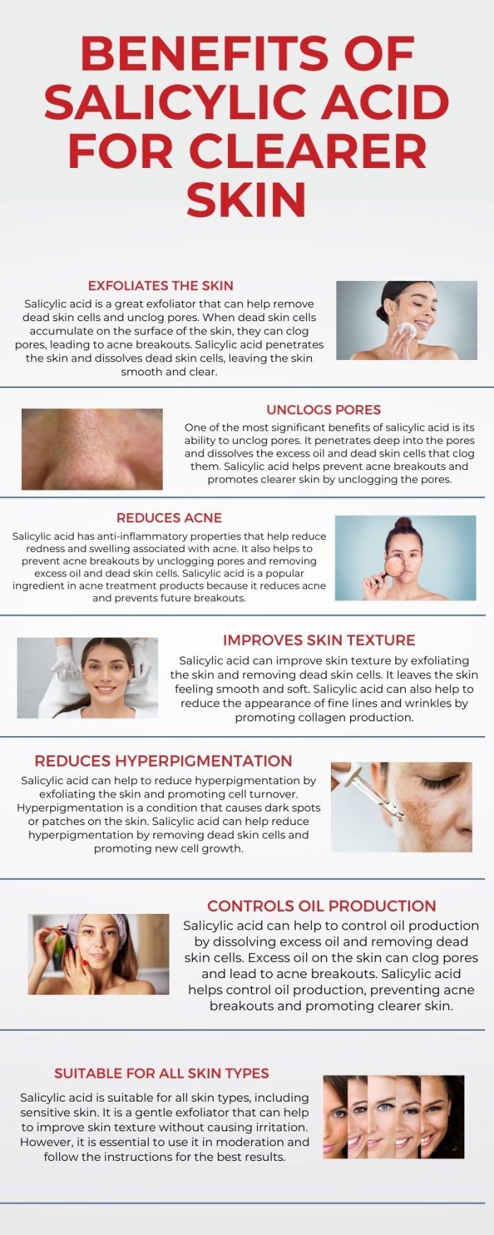 The Benefits Of Salicylic Acid For Clearer Skin